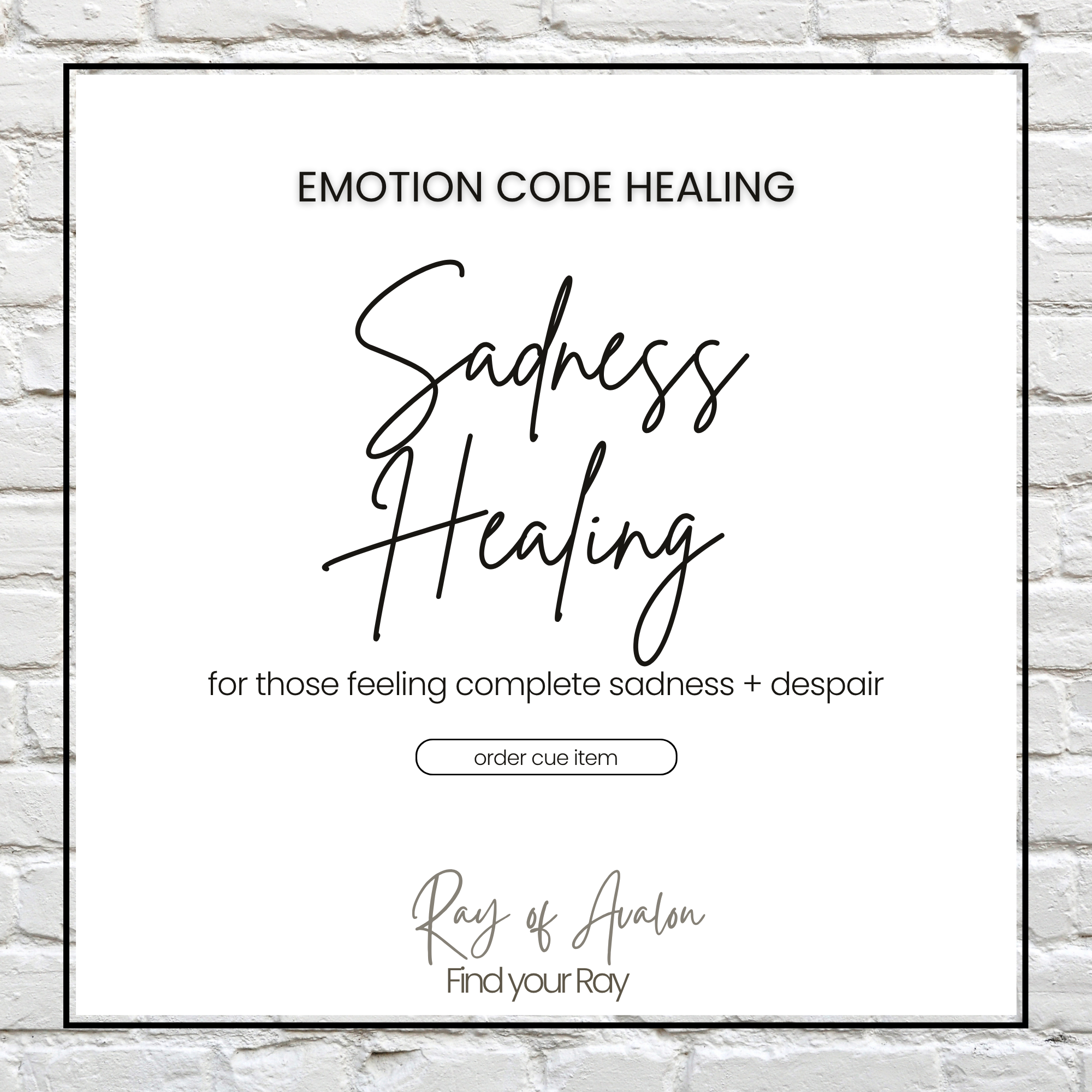 Sadness - Emotion Code Healing