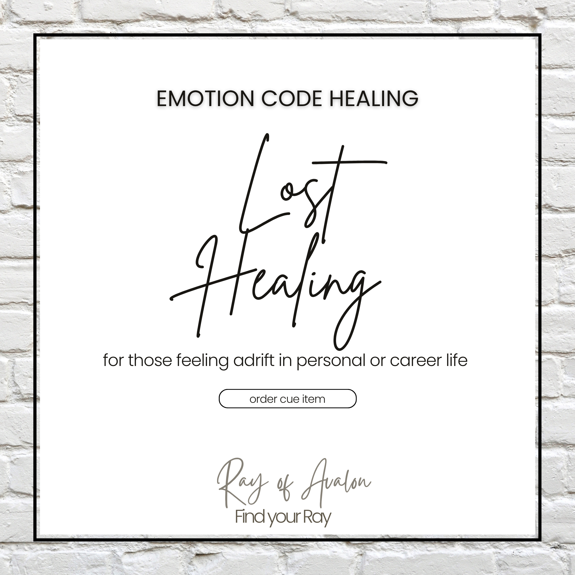 Lost - Emotion Code Healing