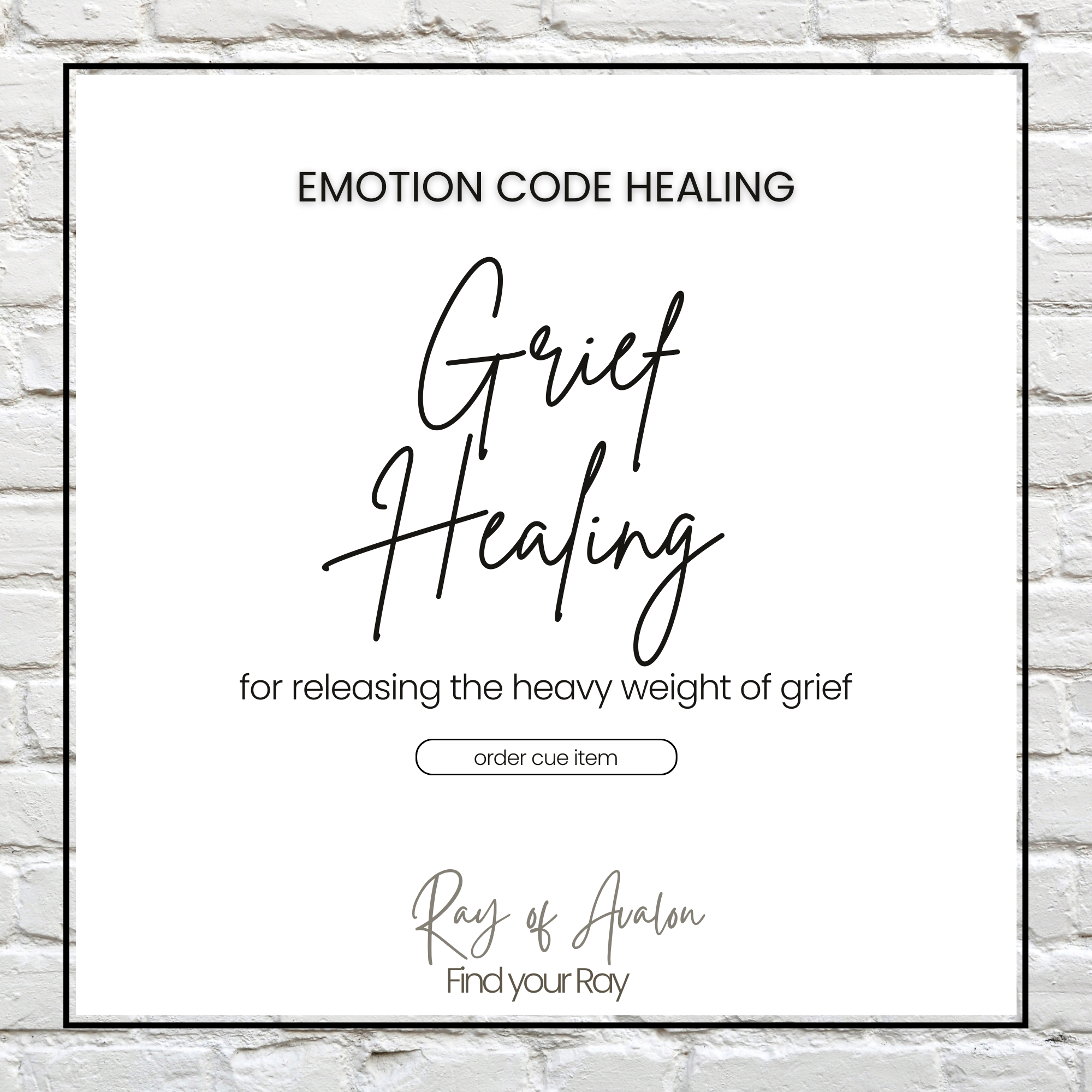 Grief- Emotion Code Healing