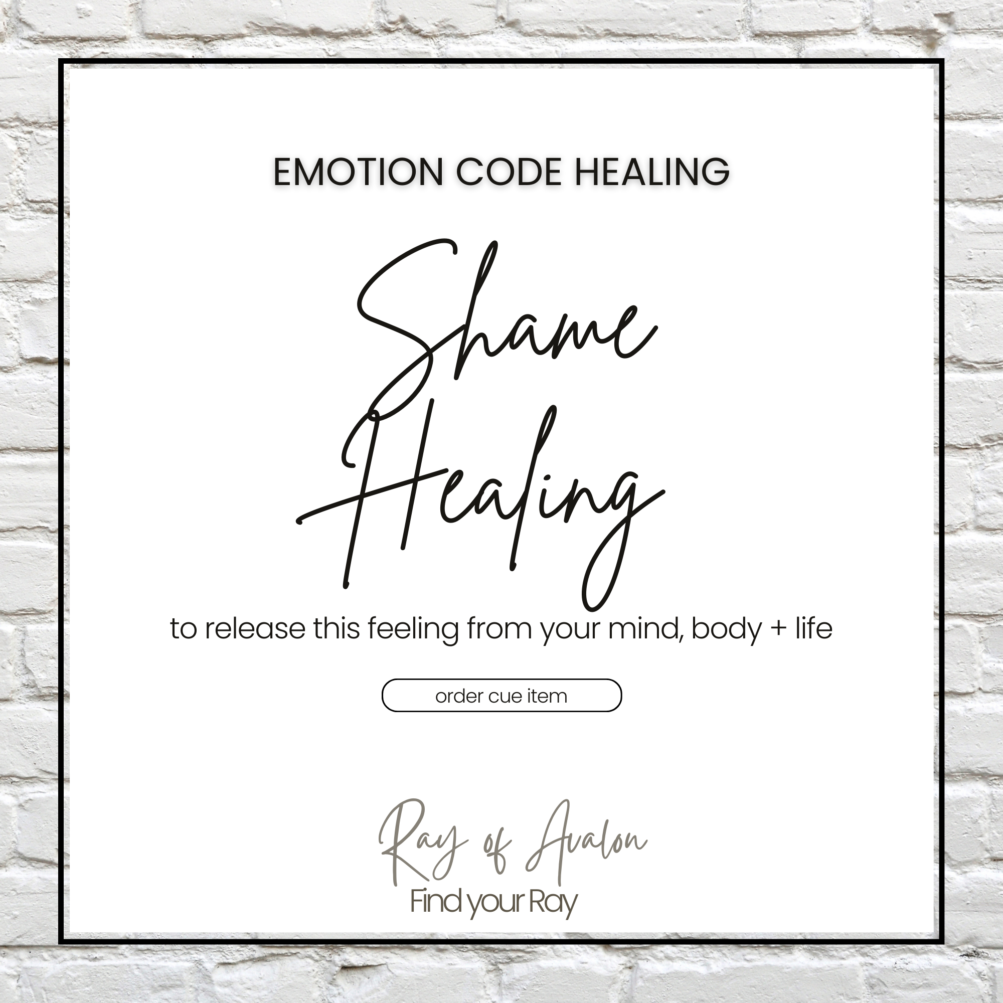 Shame - Emotion Code Healing