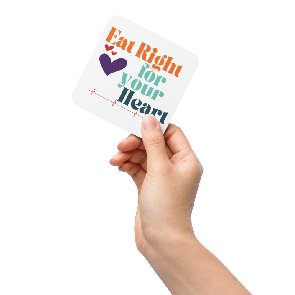 Coaster - Eat Right for Your Heart