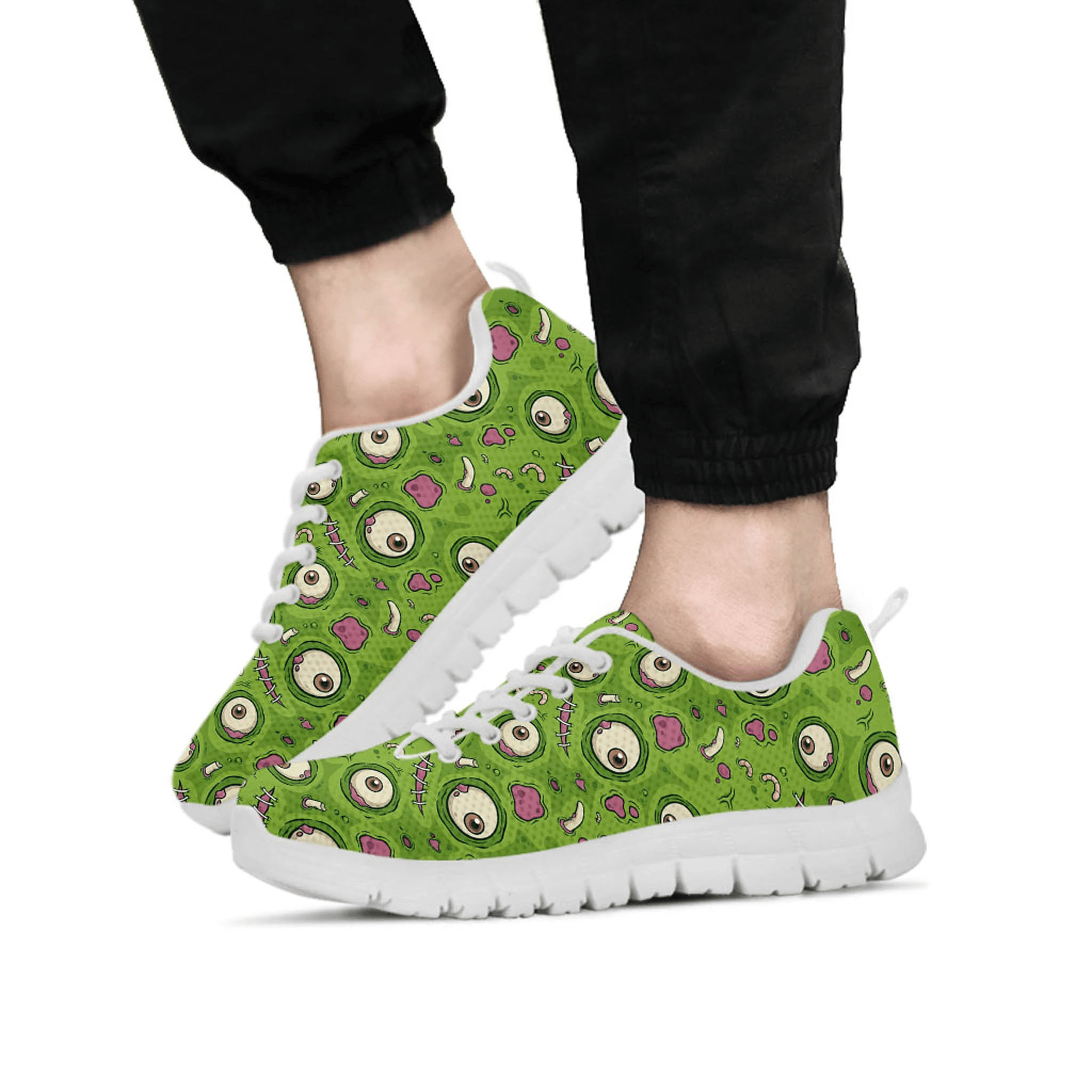 Monster Eyes Shoes, Monster Sneaker, Halloween Horror Lover tennis shoe, custom shoe, mom dad child shoe