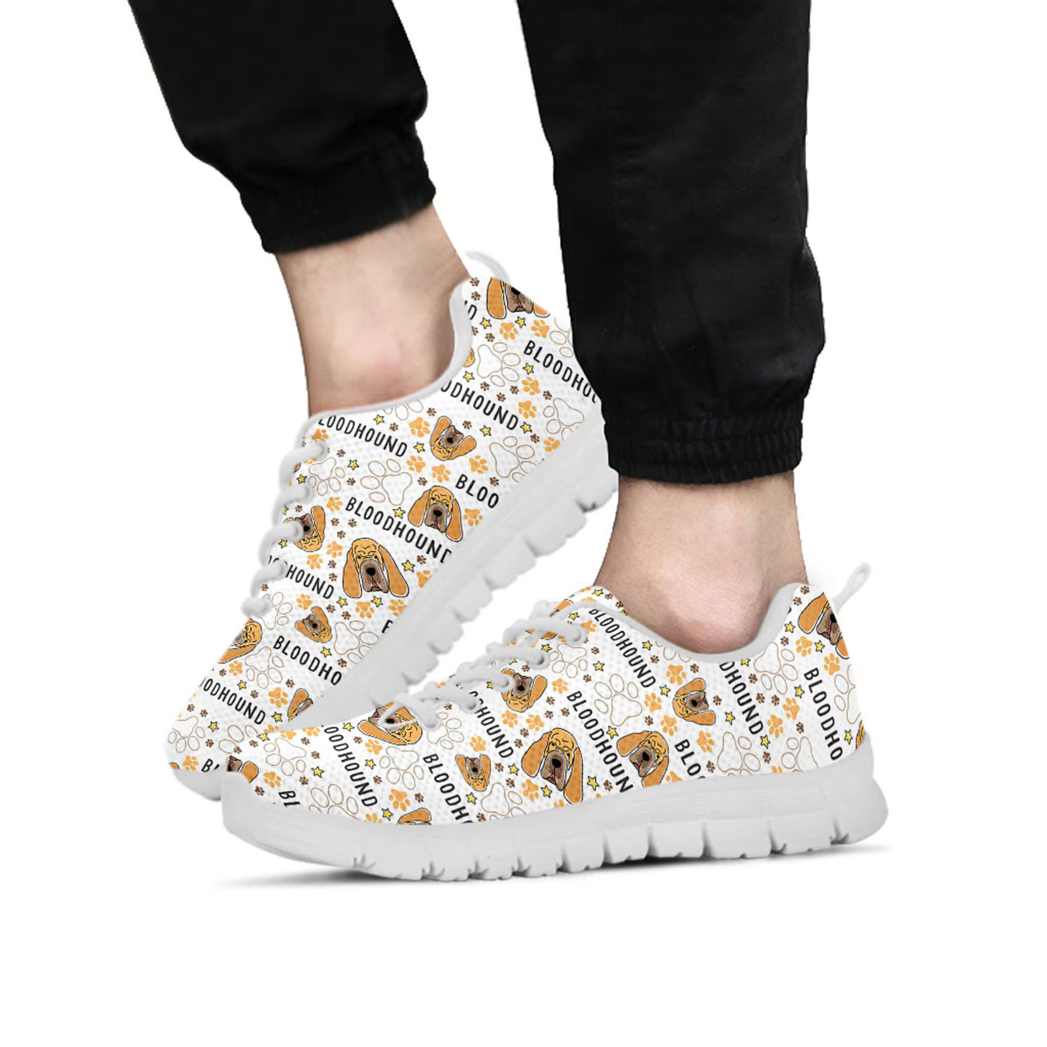 Bloodhound Shoes, Bloodhound Sneaker, Dog Lover tennis shoe, custom shoe, mom dad child shoe