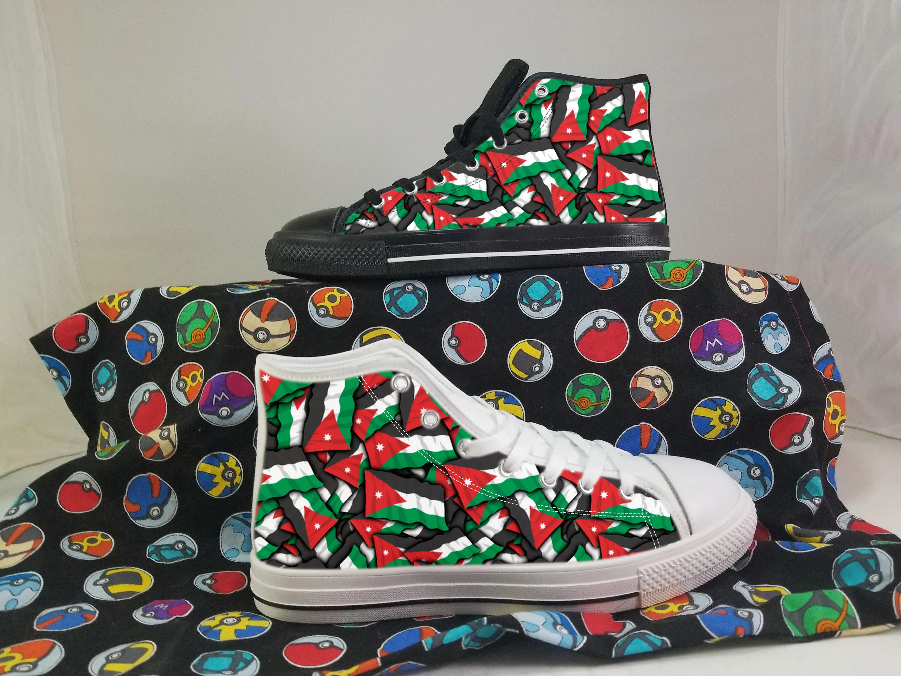 Jordan Shoes, Jordan High Top Sneaker, Jordan Fan Converse style hightop, custom shoe, mom dad child shoe