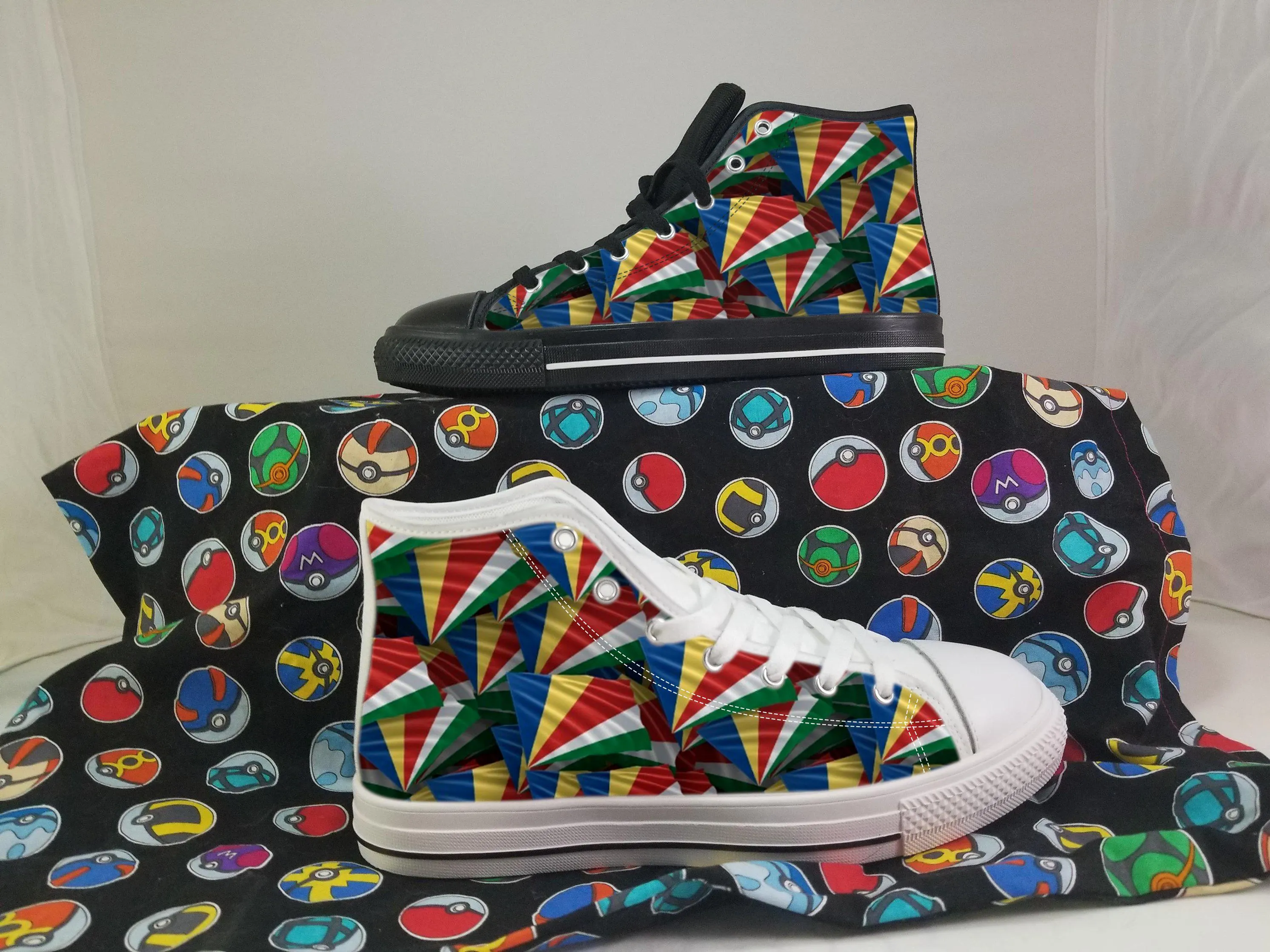 Seychelles Shoes, Seychelles High Top Sneaker, Seychelles Fan Converse style hightop, custom shoe, mom dad child shoes
