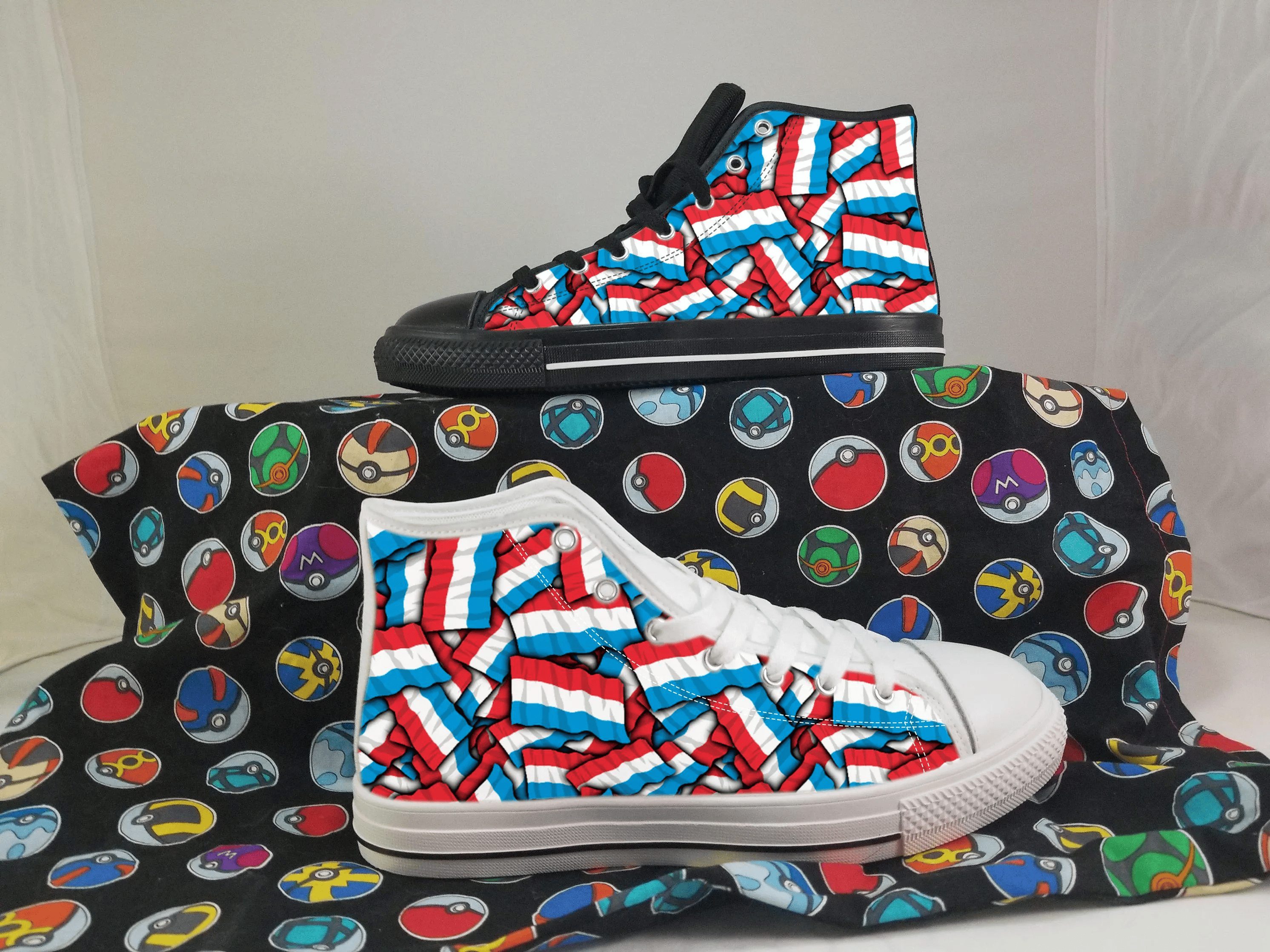 USA Shoes, USA High Top Sneaker, USA Fan Converse style hightop, custom shoe, mom dad child shoe