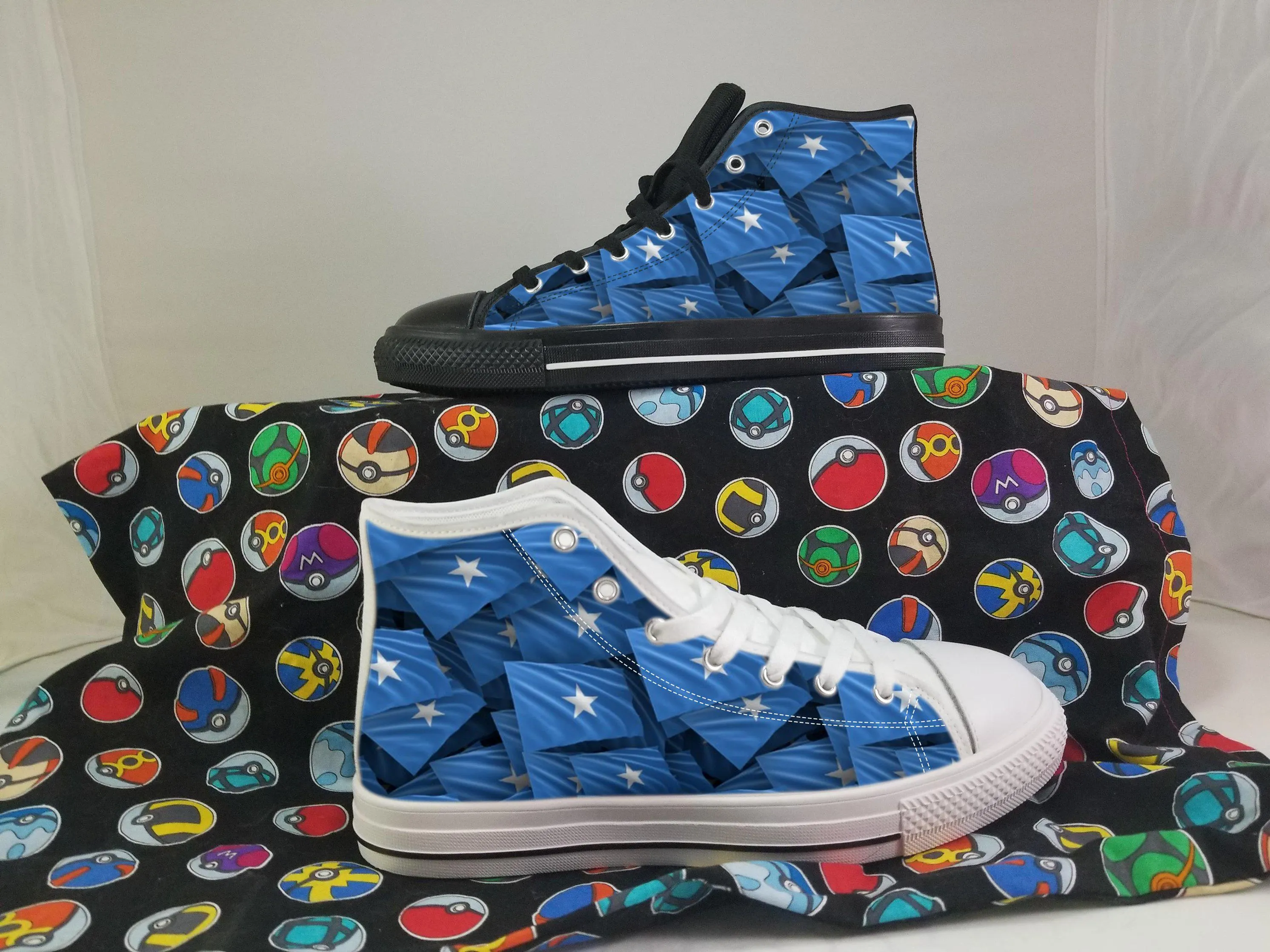 Somalia Shoes, Somalia High Top Sneaker, Somalia Fan Converse style hightop, custom shoe, mom dad child shoes