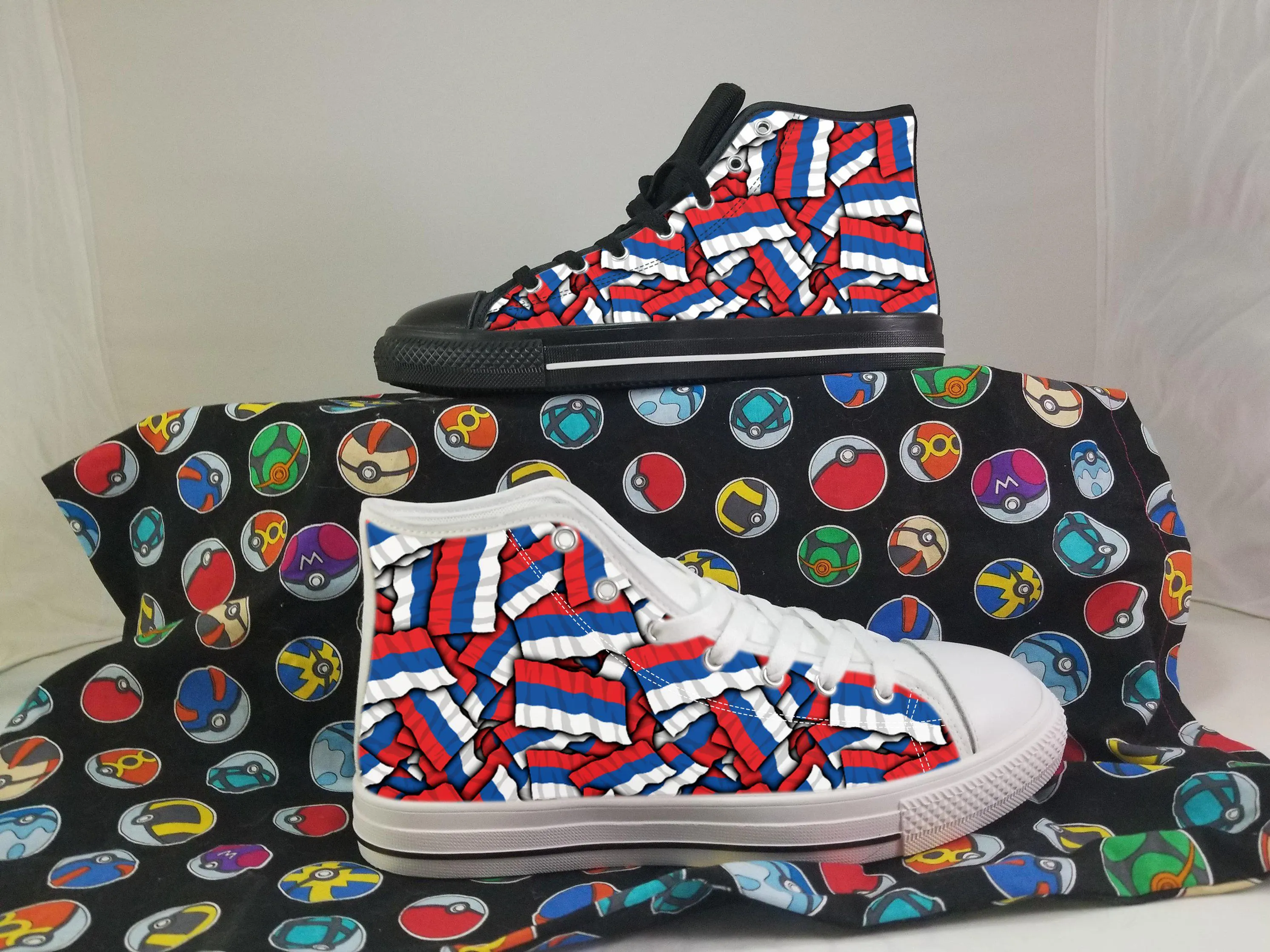 Russia Shoes, Russia High Top Sneaker, Russia Fan Converse style hightop, custom shoe, mom dad child shoes
