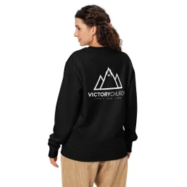 Victory Church Logo Sweater | Cozy Faith-Inspired Sweatshirt