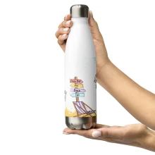 Water drinking Season Stainless Steel Water Bottle Tumbler