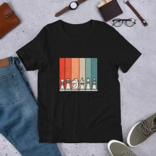 Chess shirt | Retro chess player shirt | Fun Gambit Shirt