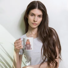 Sweater Weather White glossy mug 11 oz, 15 oz, 20 oz