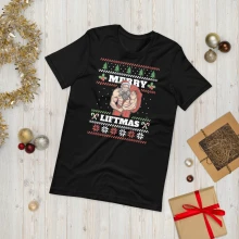 Merry Liftmas Christmas holiday shirt