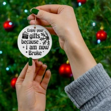 Funny 2023 christmas ornament, Gift for coworker, Funny ornament exchange gift, 2023 Christmas ornament, Gift exchange, christmas Party gift