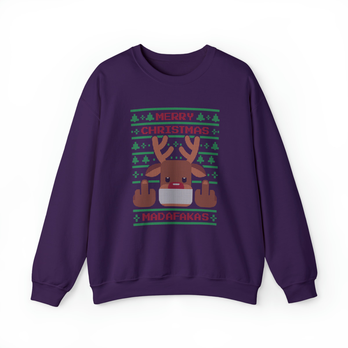 Merry Christmas Sweatshirt, Santa Merry Christmas Sweater, Funny Hoodie, xmas Gift, Ugly Sweater Party, Vintage Sweatshirt