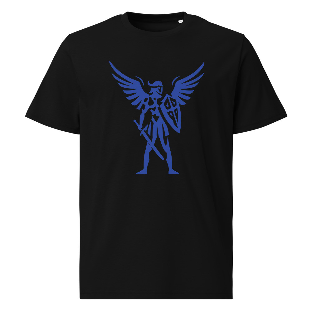 St. Michael Blue Lines T-Shirt, Organic Cotton