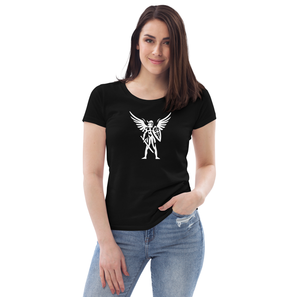 Women's fitted St. Michael White Lines Special Edition T-Shirt