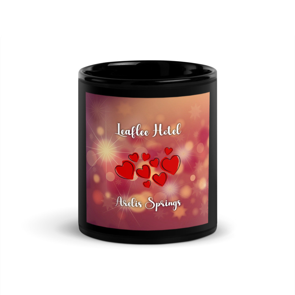Black Glossy Mug - Leaflee hotel