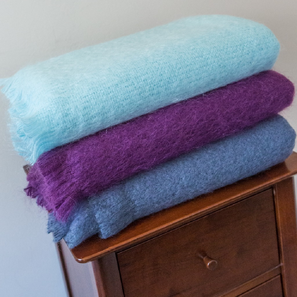 Mohair Throws