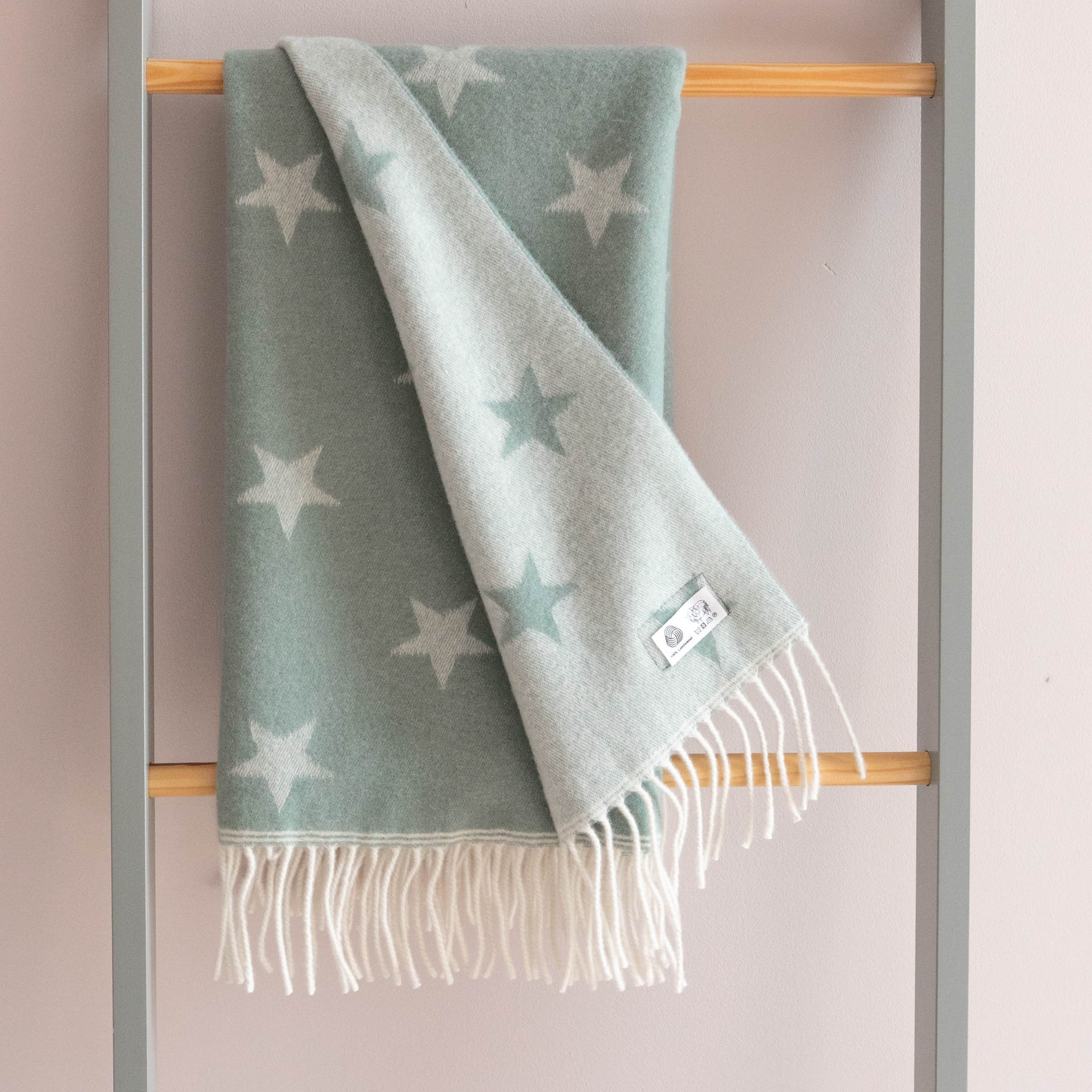 Merino Motif Baby Blanket
