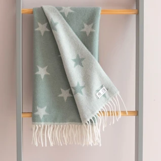 Merino Motif Baby Blanket