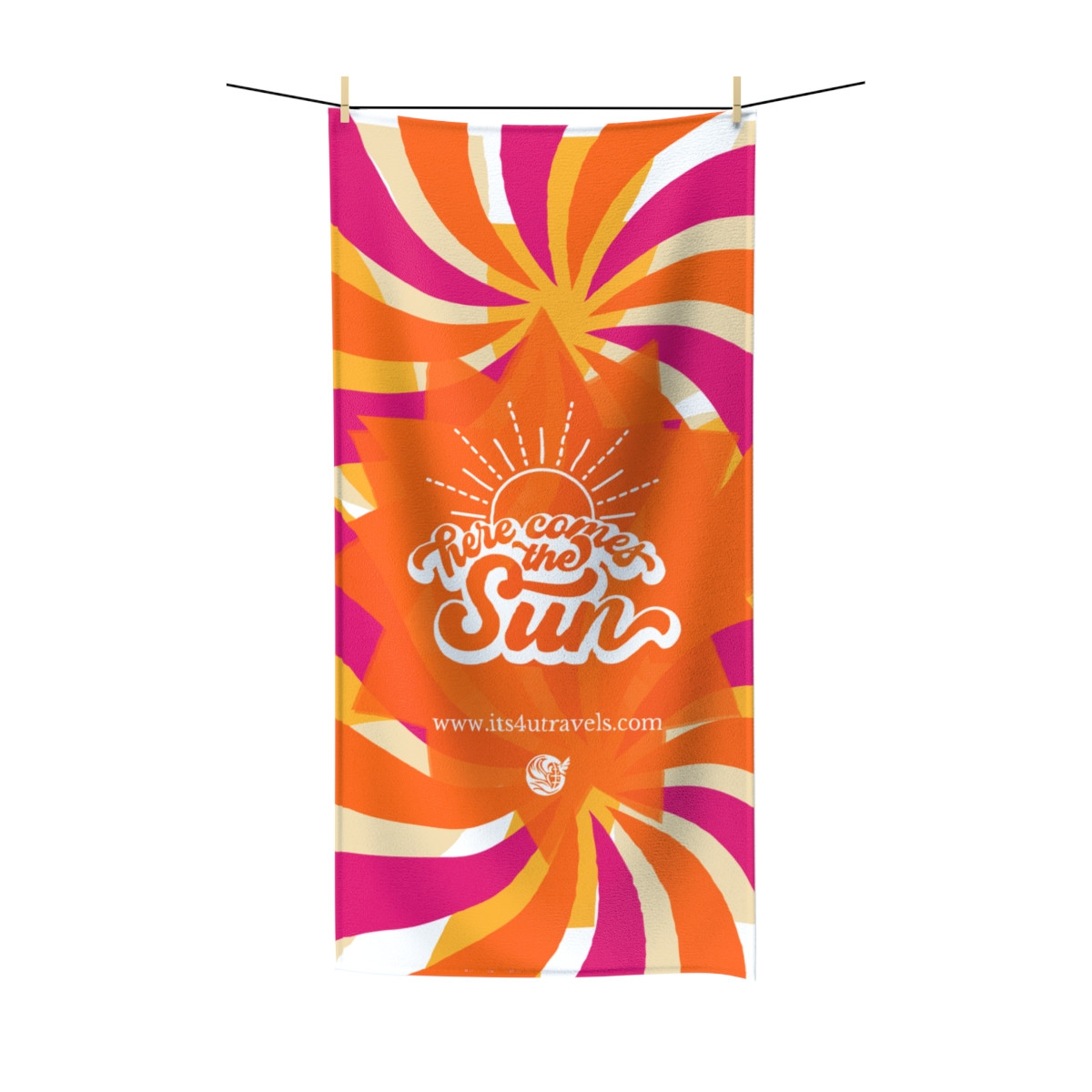 Here Comes The Sun Polycotton Towel