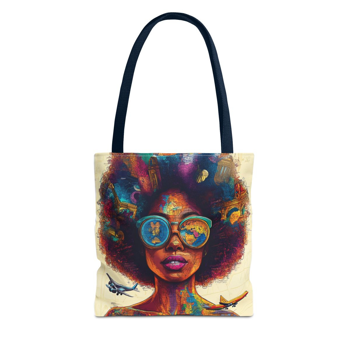 Travel on My Mind Tote Bag