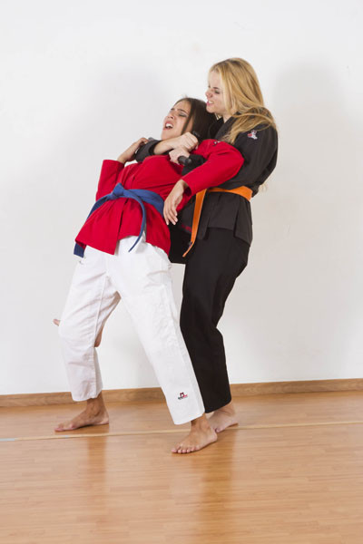 Karate self-defense - Sabrina vs Jillian - 101 Images