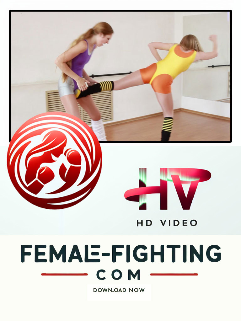 No-rules struggle - Nastja vs Emily - HD Video - 14:47