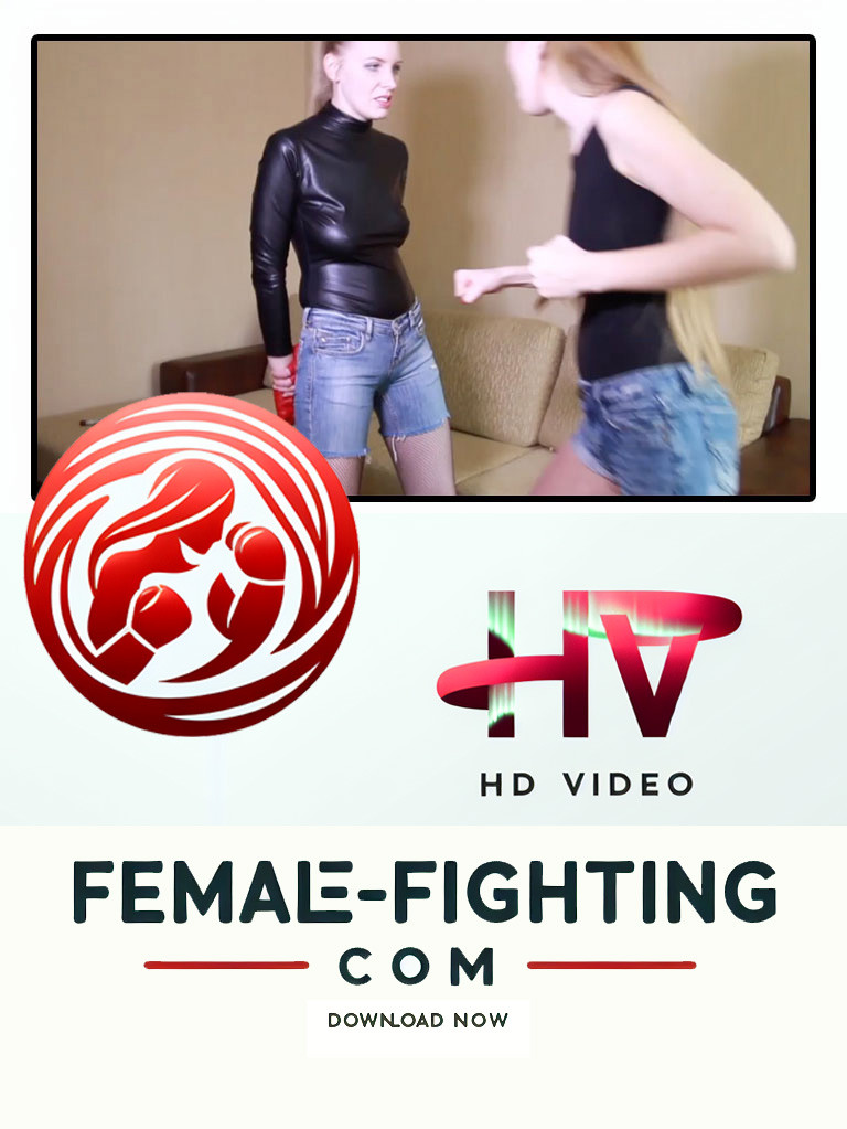 Lowblows fight - Emily vs Nastja - HD Video - 5:15