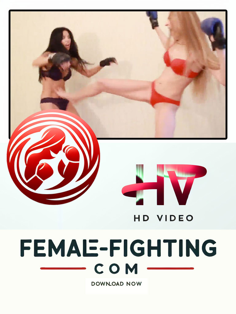 Lingerie fight - Emily vs Joana - HD Video - 4:40