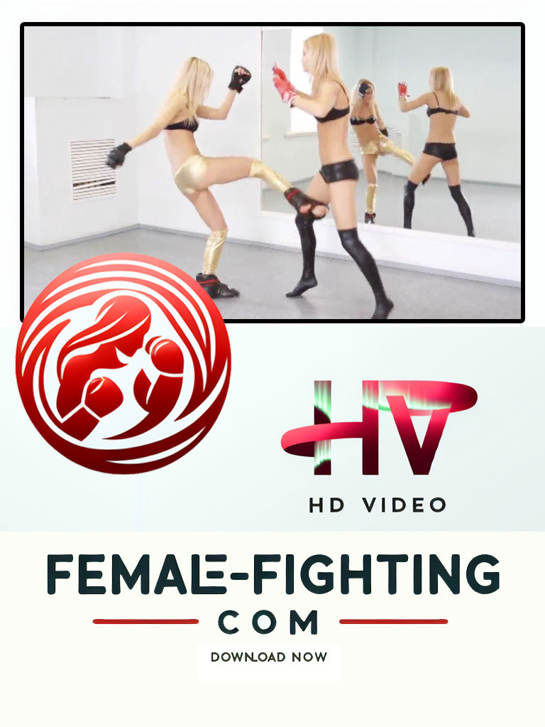 Kickboxing fight - Laura vs Irene - HD Video - 6:08