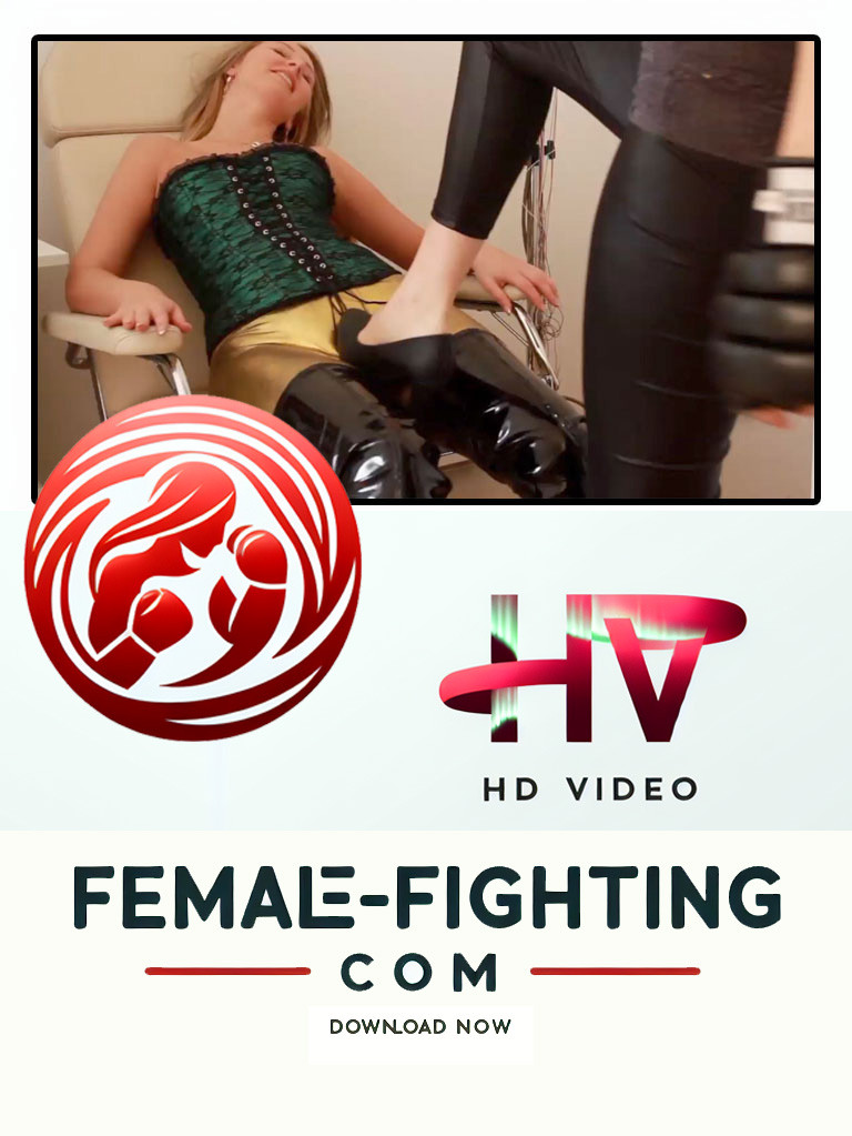 Belly punching only - Lara vs Olga - HD Video - 8:00