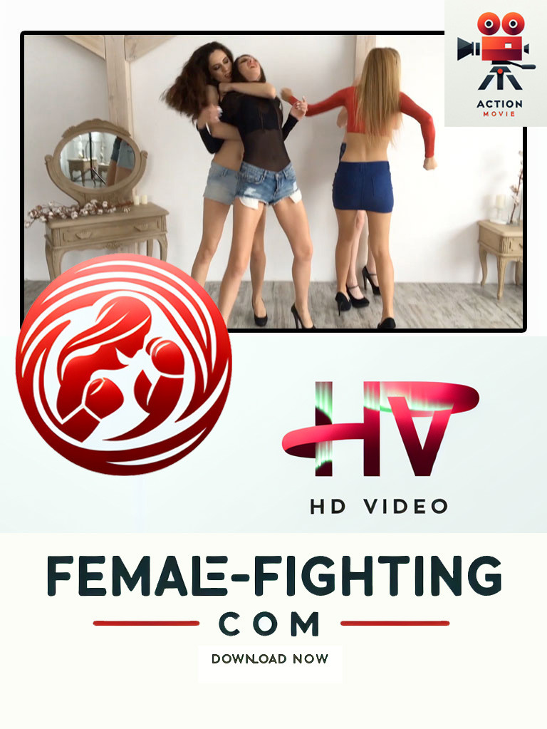 Deadly team fight - Lexxi, Fiona, Vera, Jillian - FULL HD - 6:45