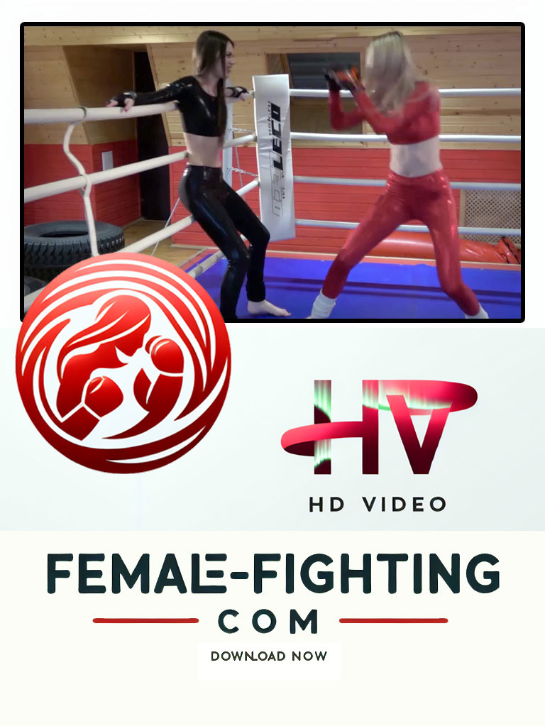 Sparring in ring - Fiona vs Vera - HD Video - 5:32