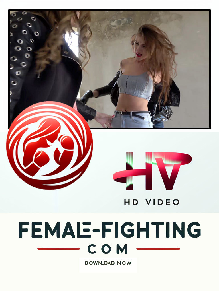 Fight in ruins - Sabrina, Tess, Maya, Jillian - FULL HD - 5:46