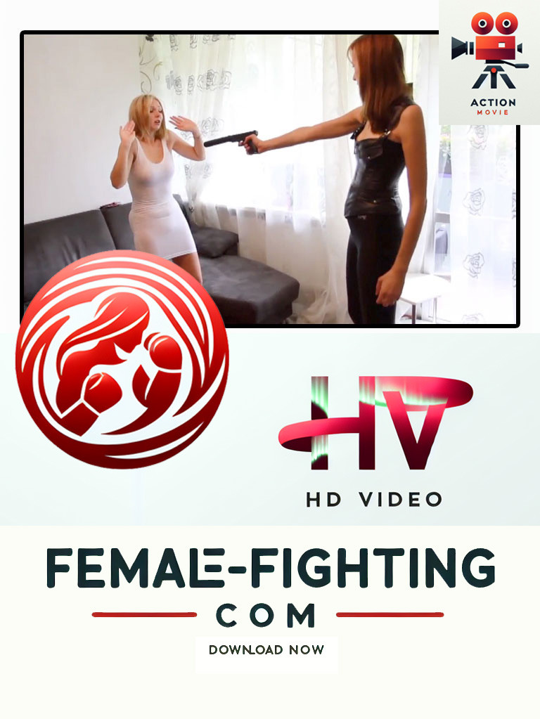 Marta and Olga in two gunfights - HD Video - 4:13