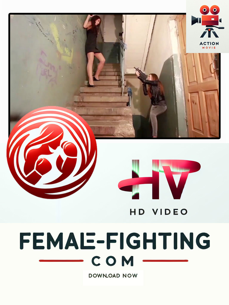 Gang girls gunfight - Tina, Sammy - HD Movie - 2:38