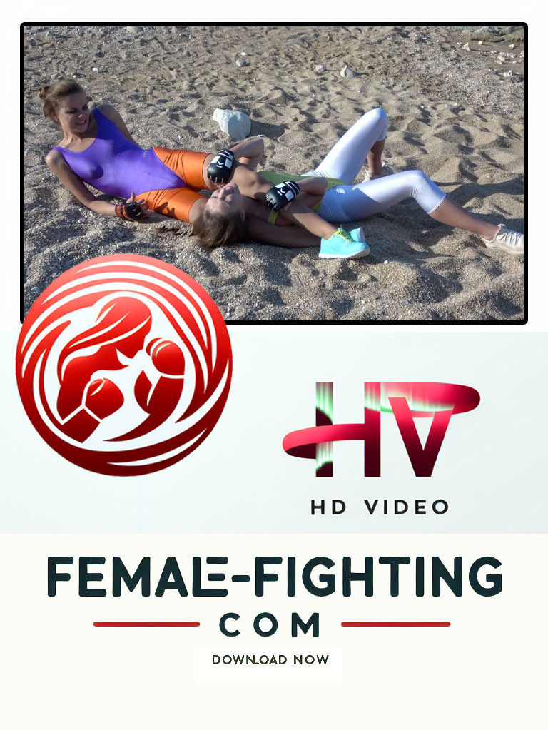 Fight on the beach - Jillian, Tess - FULL HD - 7:24
