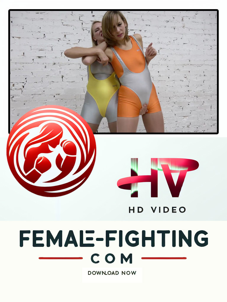 Crotch bashing battle - Nastja vs Marta - HD Video - 7:18
