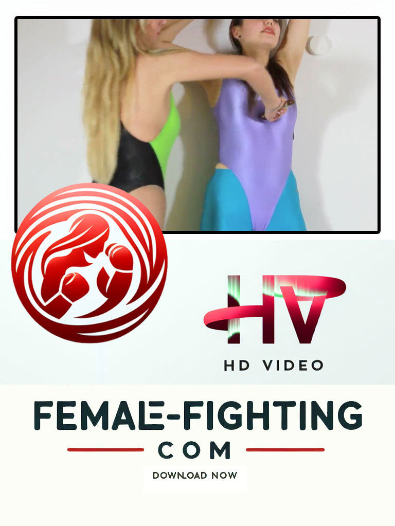Fight with telescopic toyknife - HD Video - Lara, Olga - 6:02