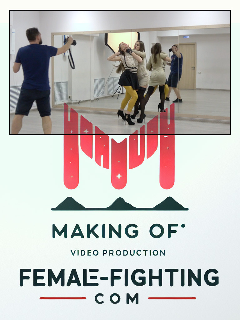 Making of - Models fight - Zoe vs Maya - 9:24