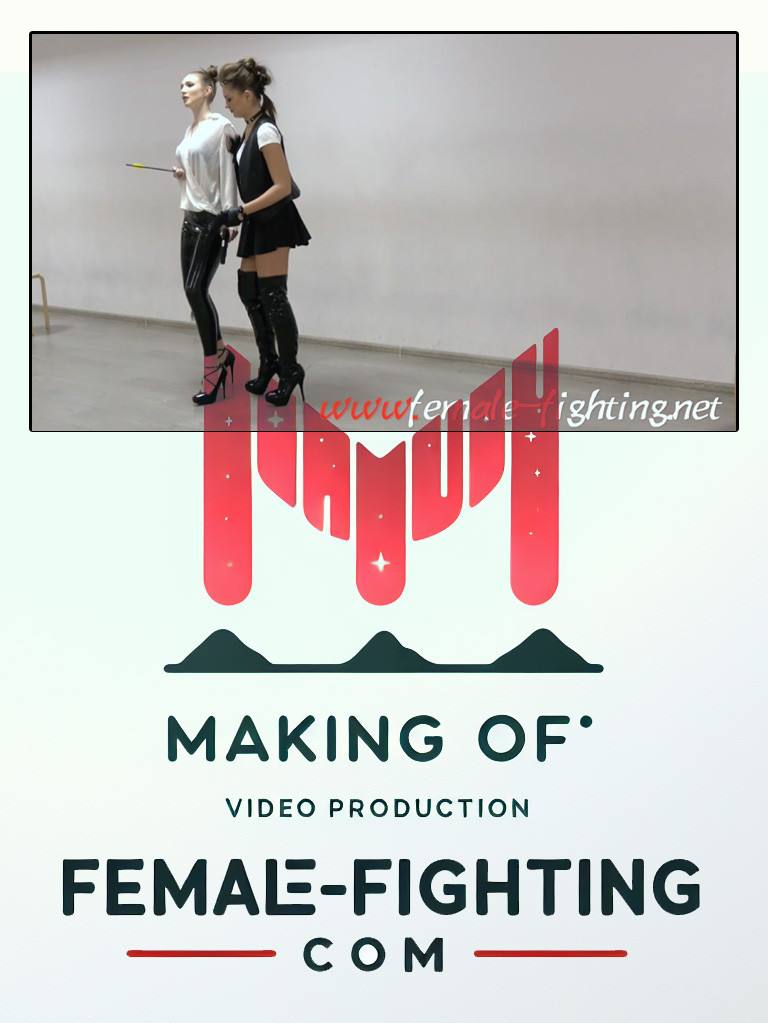 Making of - Zoe and Tess under arrow attack - 6:55