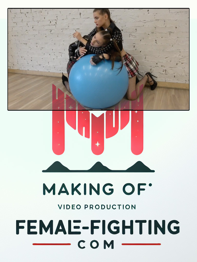 Making of - Jillian vs Tess fight in skirts - 9:13