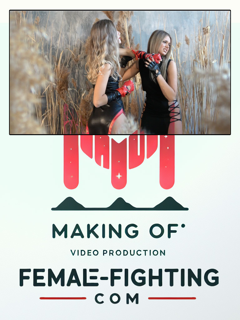 Making of - Fight between Ninjas - Jillian vs Zoe - 10:50