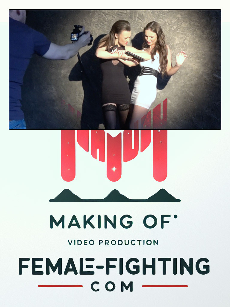 Making of - Gunfighting action - Tess, Renee - 10:40