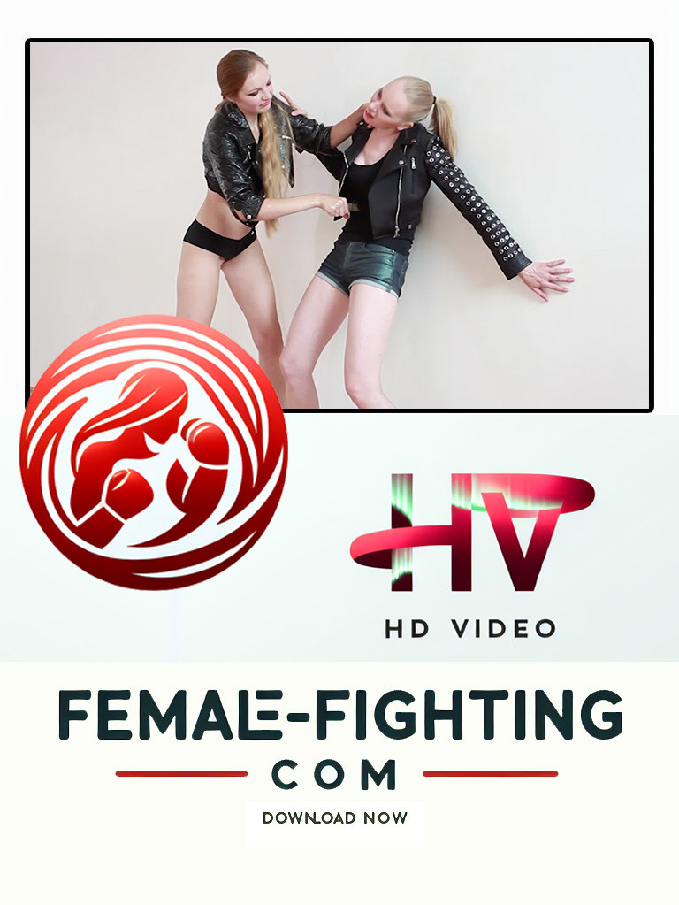 Dirty toyknife struggle - Nastja vs Emily - HD video - 9:09