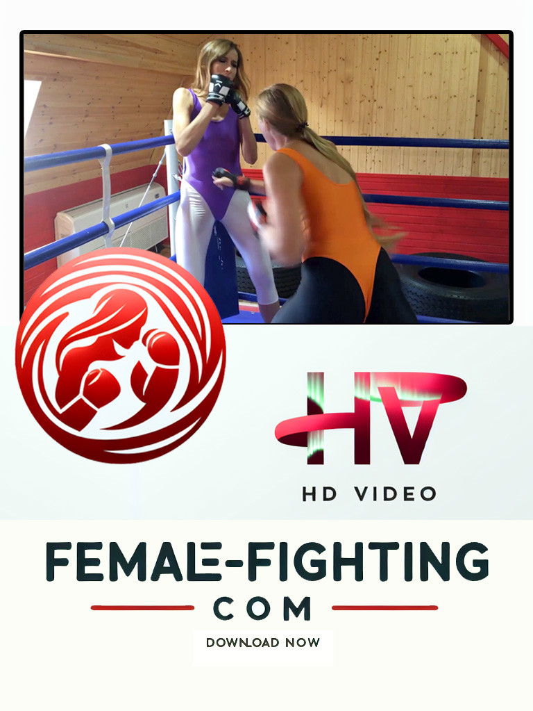NHB fight in ring - Marta vs Emily - FULL HD - 8:55