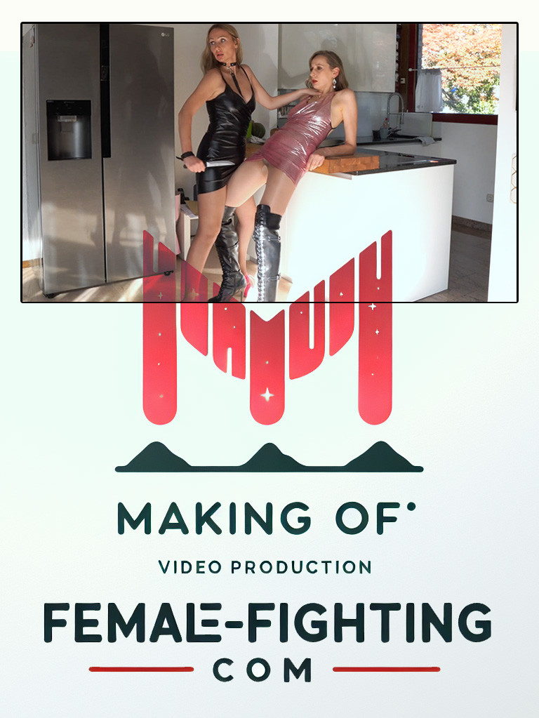 Making of - Marta vs Olga fight with knife - FULL HD - 7:09
