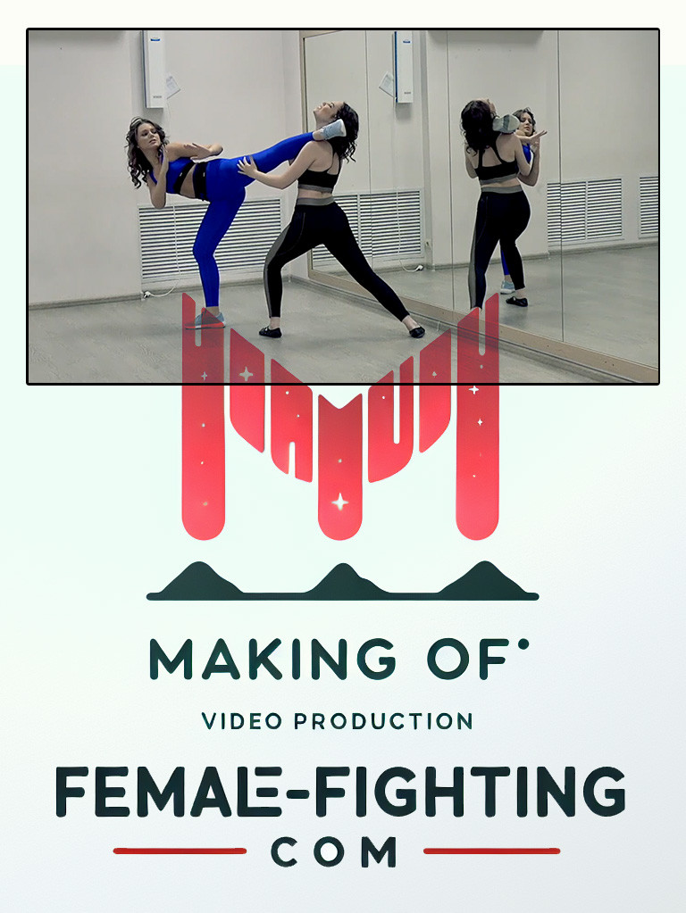 Making of - Workout fight - Alisha, Zoe - FULL HD - 15:39